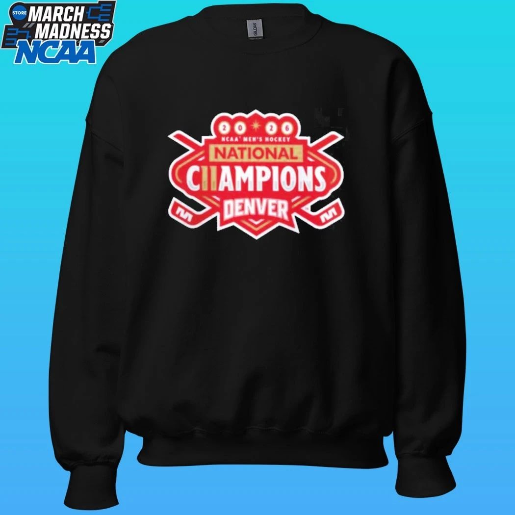 Denver Pioneers 2026 NCAA Frozen Four Men’s Ice Hockey National Champions Logo Shirt