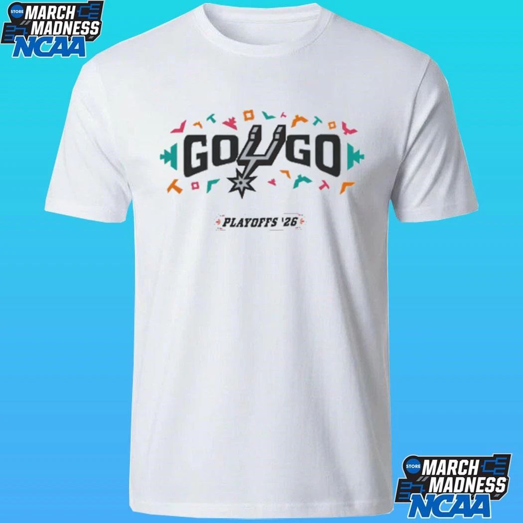 Go Go San Antonio Spurs Basketball Playoffs 2026 Shirt