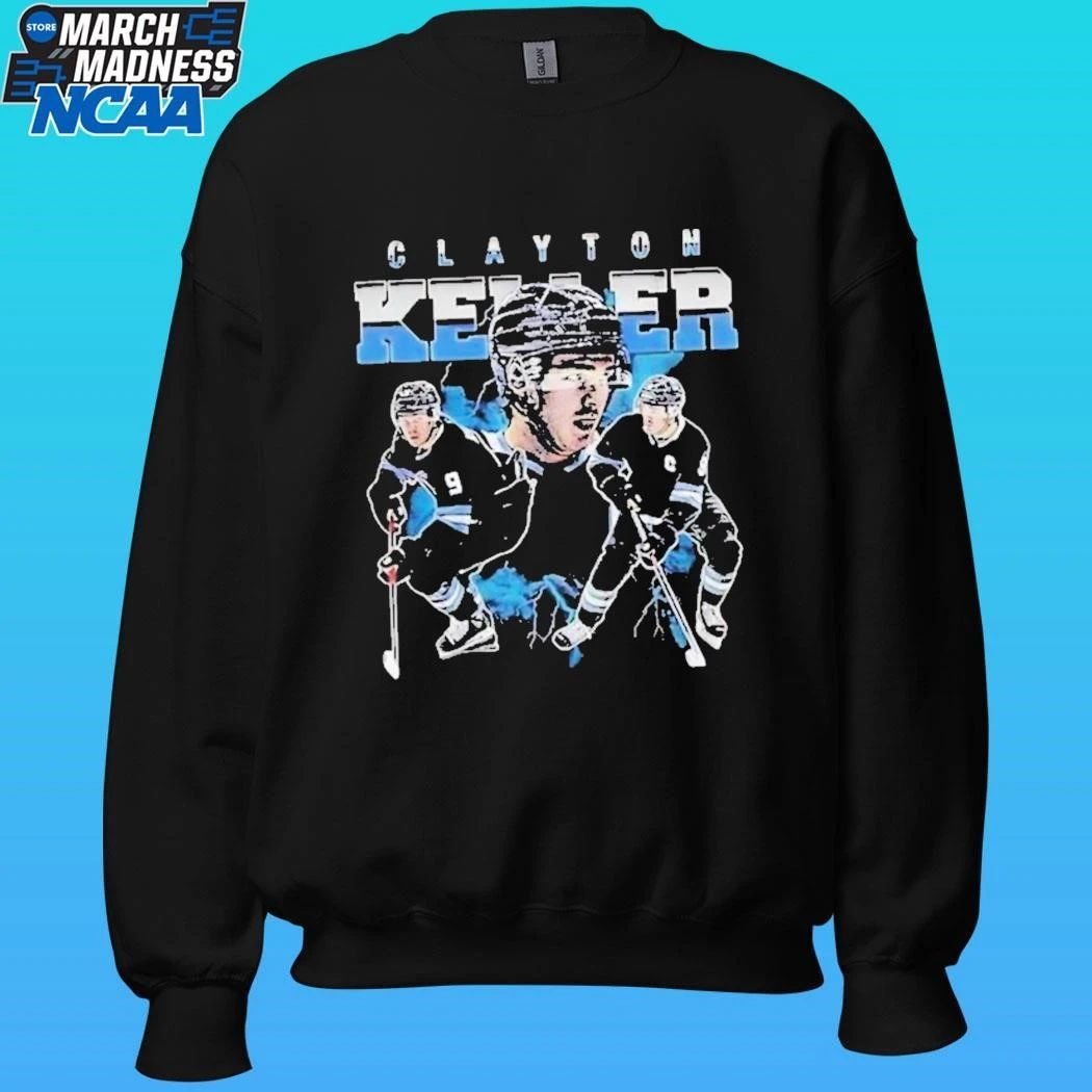 Clayton Keller Utah Mammoth Hockey Collage Shirt