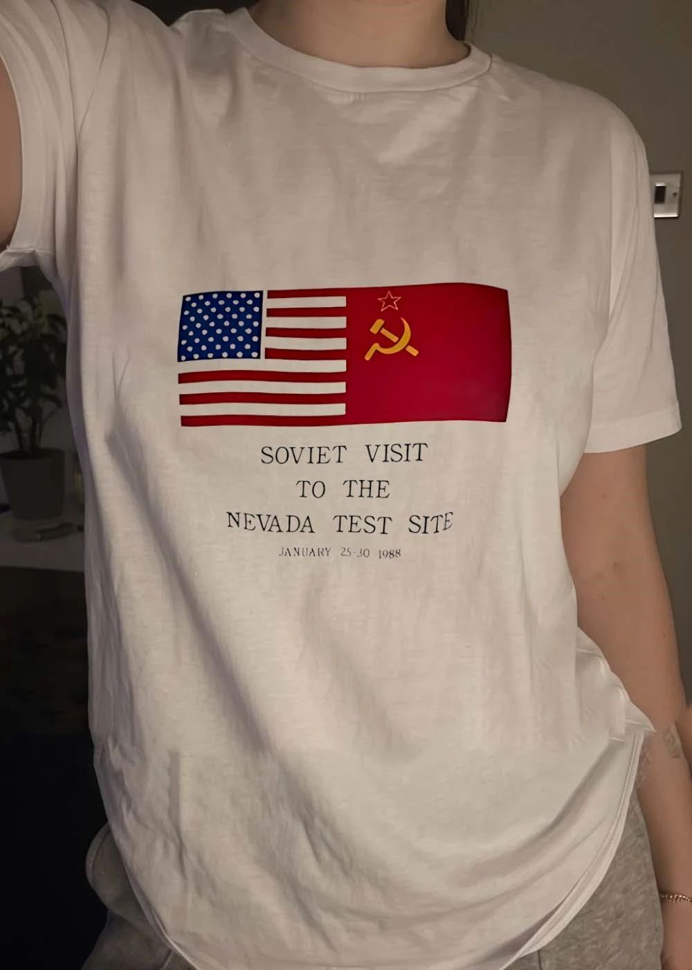Soviet visit to the Nevada test site shirt