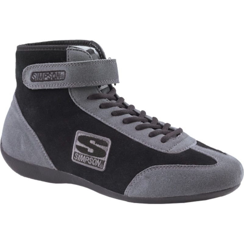 Simpson Racing Midtop Shoes – 12.5 – Black