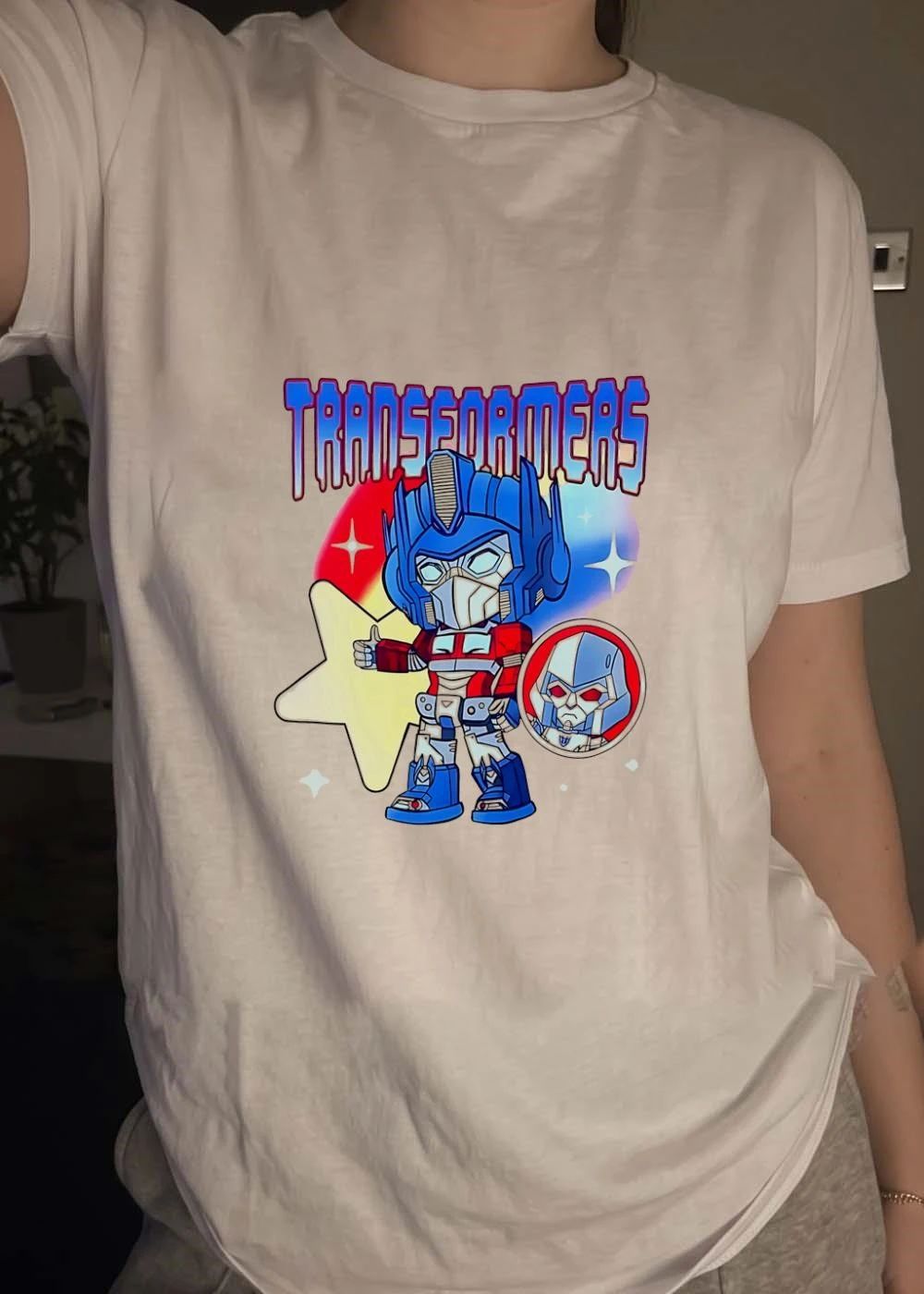 Optimus Prime Megatron Transformers TRANSFORMERS shirt