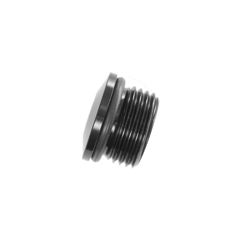 Redhorse Performance 8814-12-2 Low Profile ORB Port Plug, -12, Black