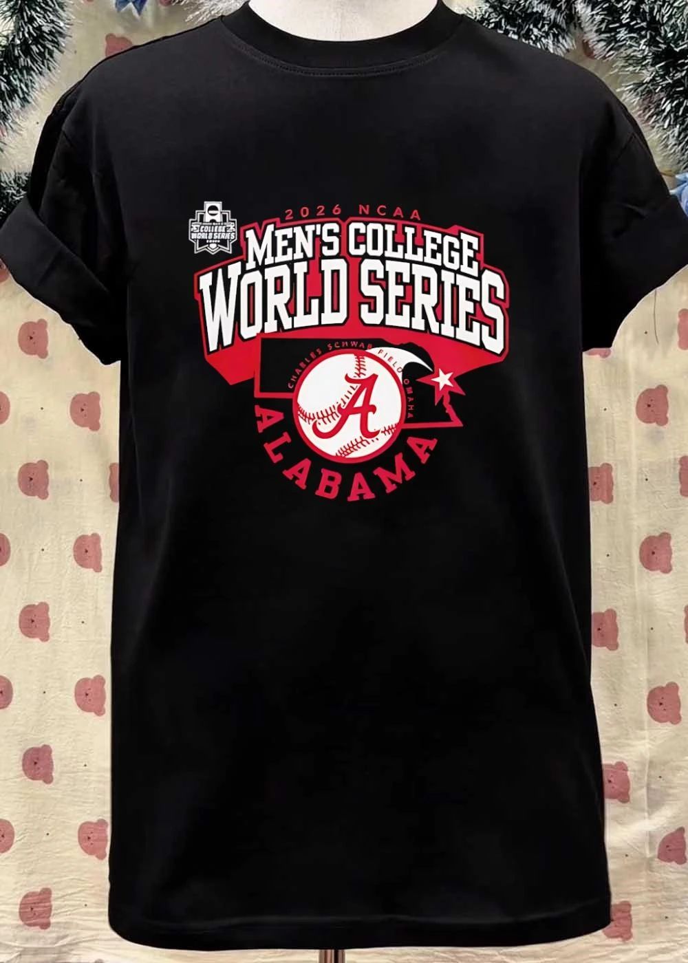 2026 NCAA Men’s College World Series Alabama Shirt