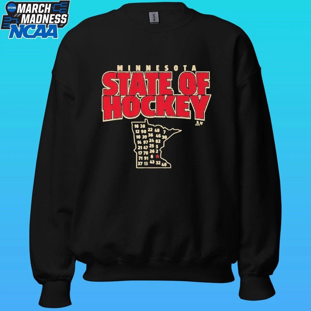 Minnesota State Of Hockey Shirt