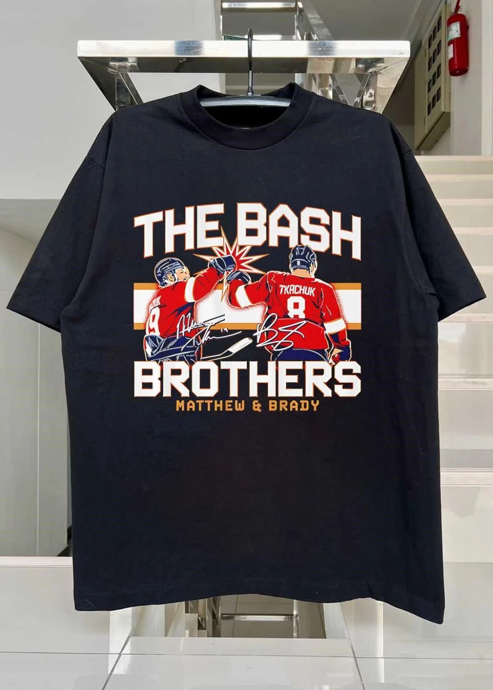 Matthew and Brady Tkachuk The Bash Brothers Florida Panthers Shirt