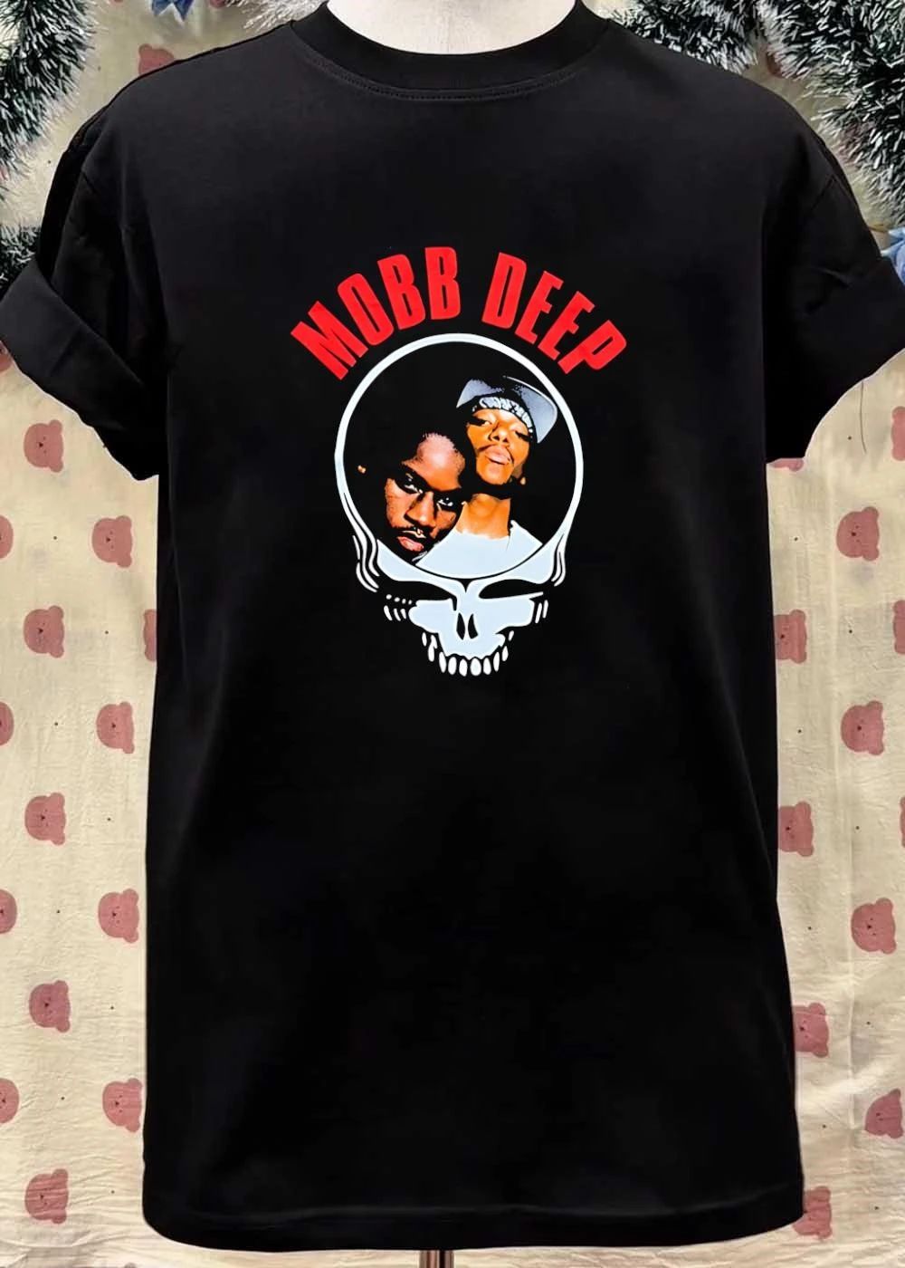 Mobb Deep Grateful Dead Steal Your Face Skull T-Shirt