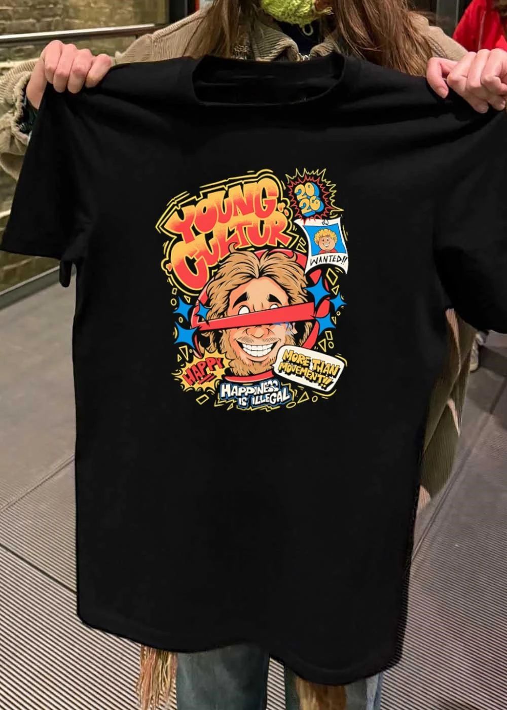 Young Culture 2020 Happiness Is Illegal Wanted Shirt