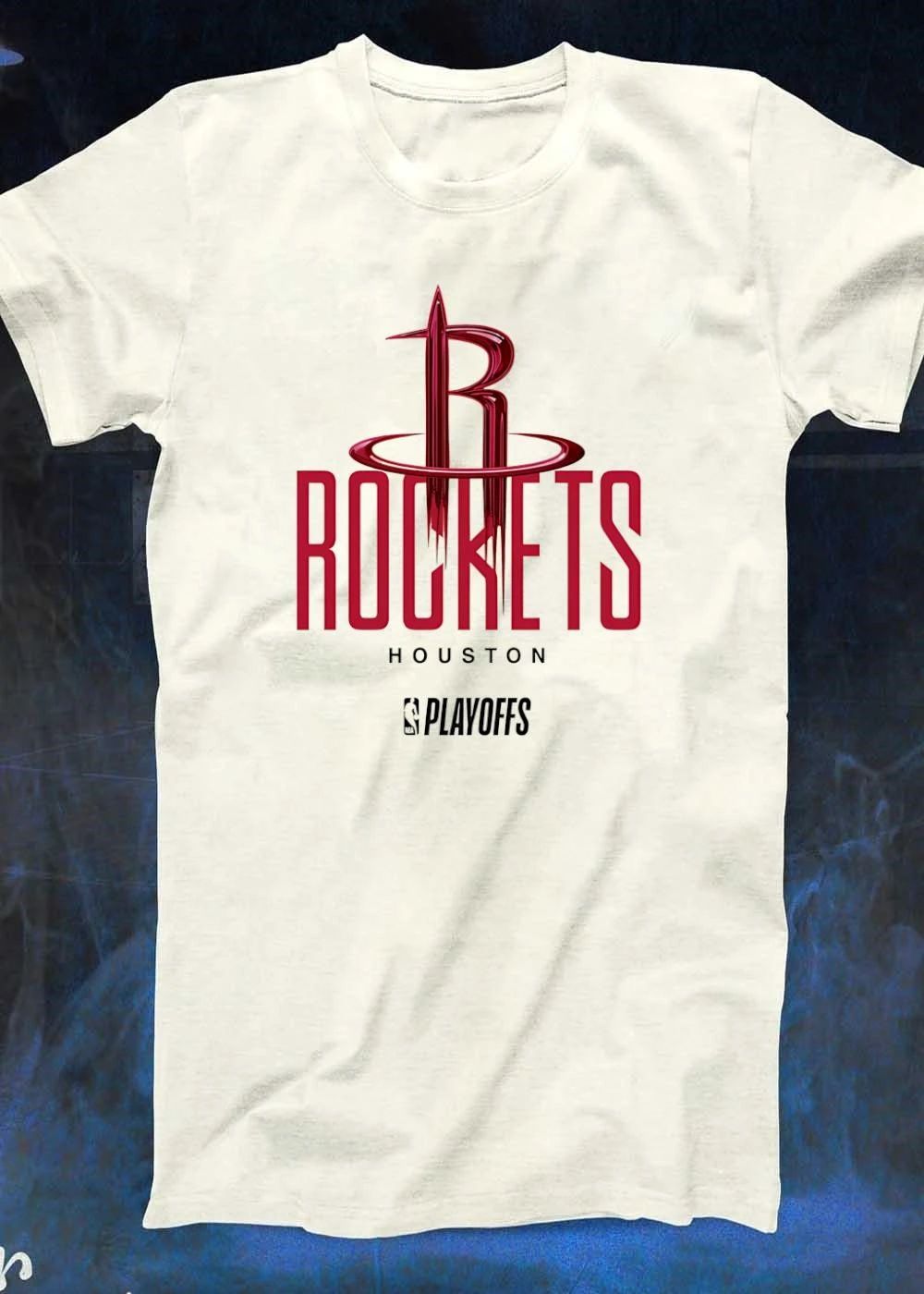NBA Playoffs Houston Rockets Red Logo T-Shirt