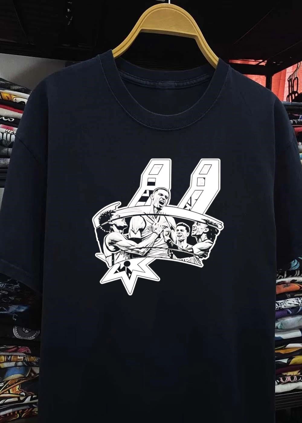 Victor Wembanyama Celebrating San Antonio Spurs Basketball Players shirt