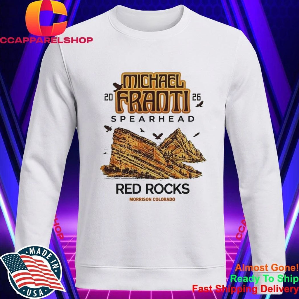 Michael Franti Morrison 2026 Red Rocks Amphitheatre Shirt
