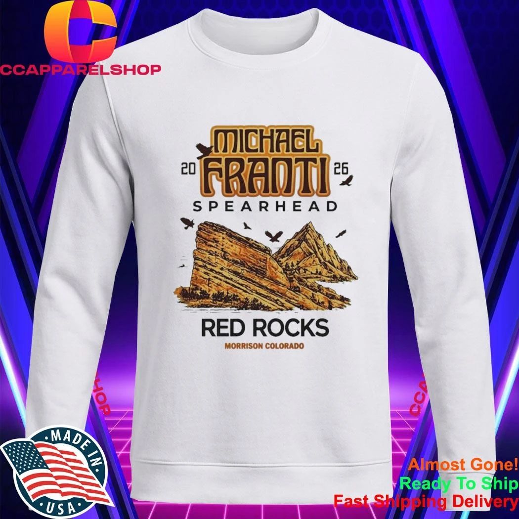 Michael Franti Morrison 2026 Red Rocks Amphitheatre Shirt