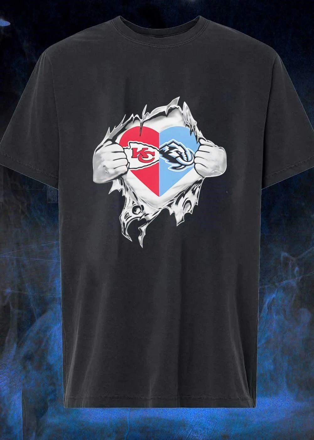 Show Your Love for Kansas City Chiefs and Colorado Mammoth Shirt