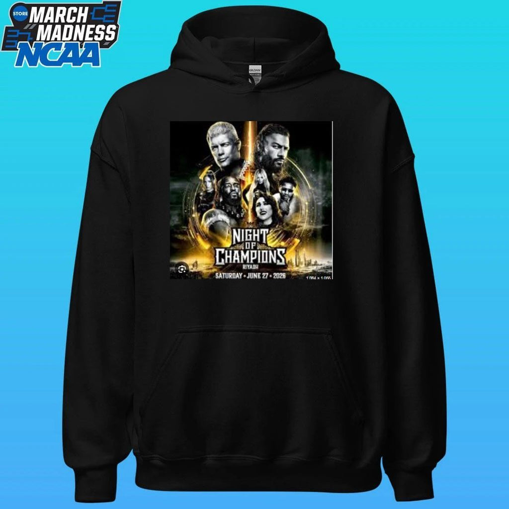 Night Of Champions Riyadh Saturday June 27 2026 Poster Shirt