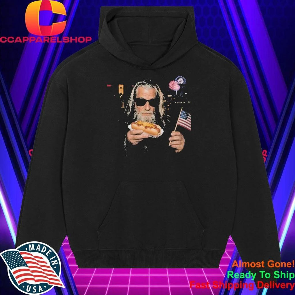 Gandalf Wizard Hot Dog 4th Of July Shirt