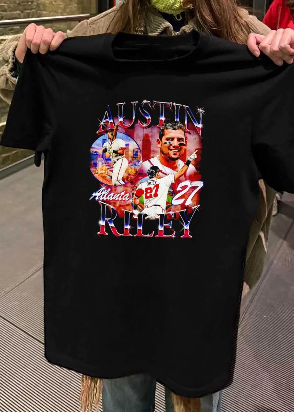 Jomboy Players Austin Riley Atlanta Braves T-Shirt