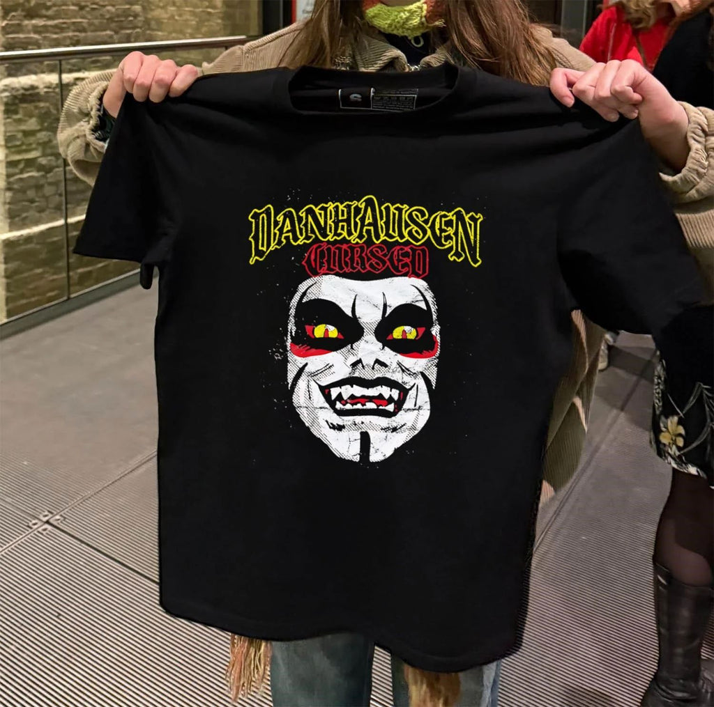 Danhausen Cursed! Mineral Wash Face shirt