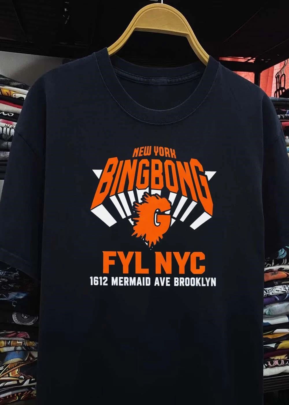 1612 Mermaid Ave Brooklyn New York Bingbong Fyl NYC T-Shirt