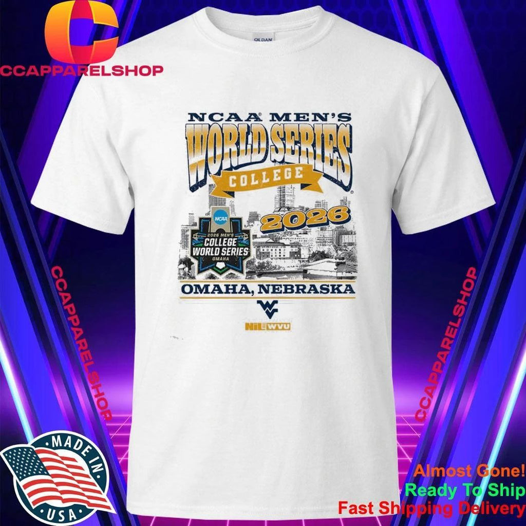 WVU Baseball 2026 College World Series Omaha Shirt