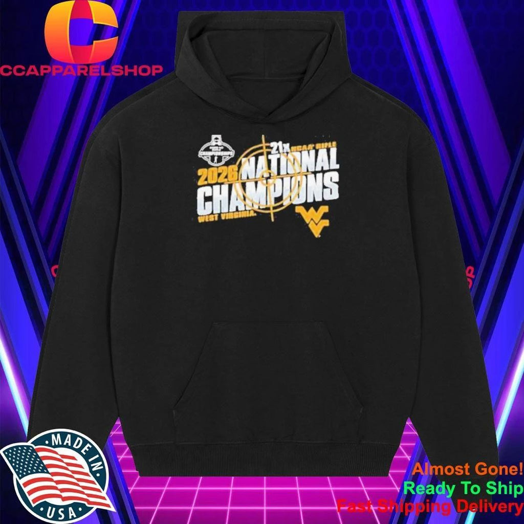 West Virginia 2026 NCAA Rifle National Champs Shirt