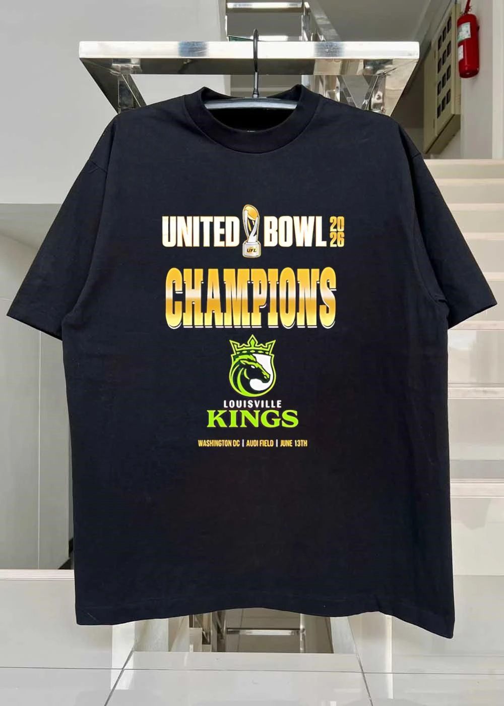 United Bowl 2026 Champions Louisville Kings Shirt
