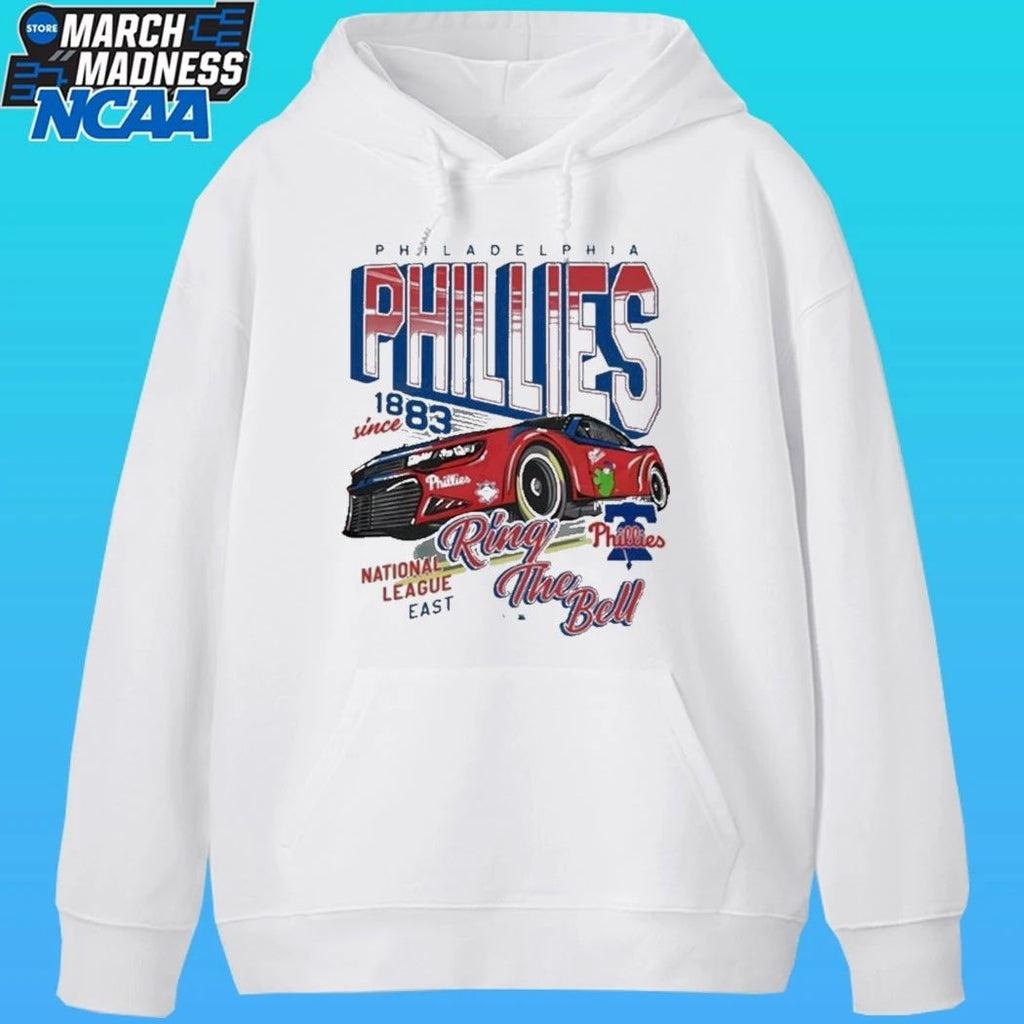Phillie Phanatic Philadelphia Phillies 47 Racer Ring The Bell Since 1883 National League East Shirt