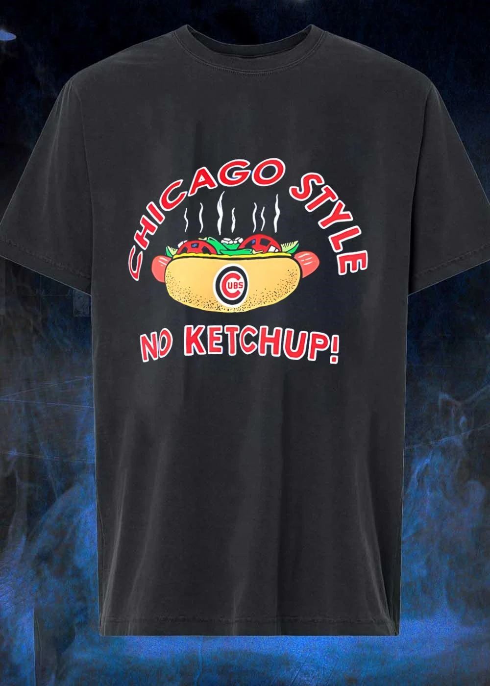 Homage 2020 Chicago Style No Ketchup Cubs T-Shirt
