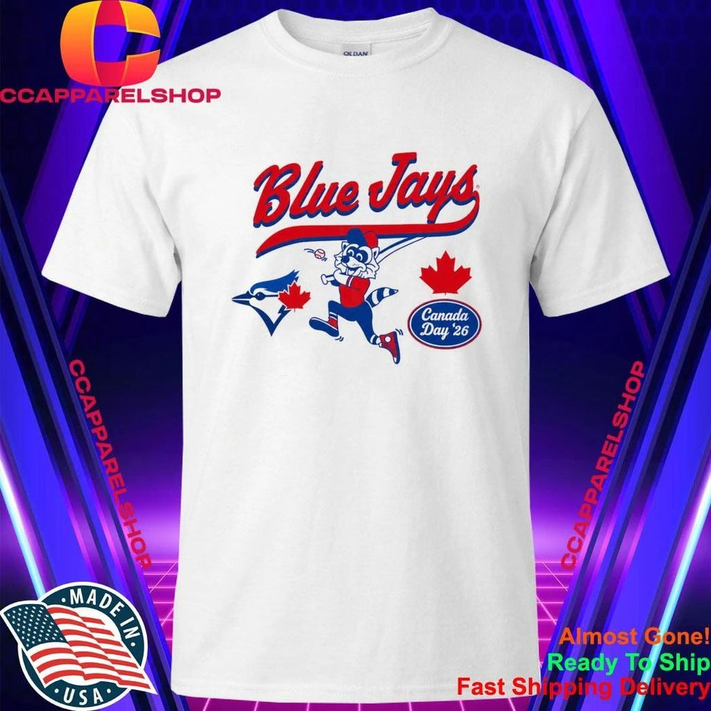 Toronto Blue Jays Raccoon Canada Day 26 Shirt