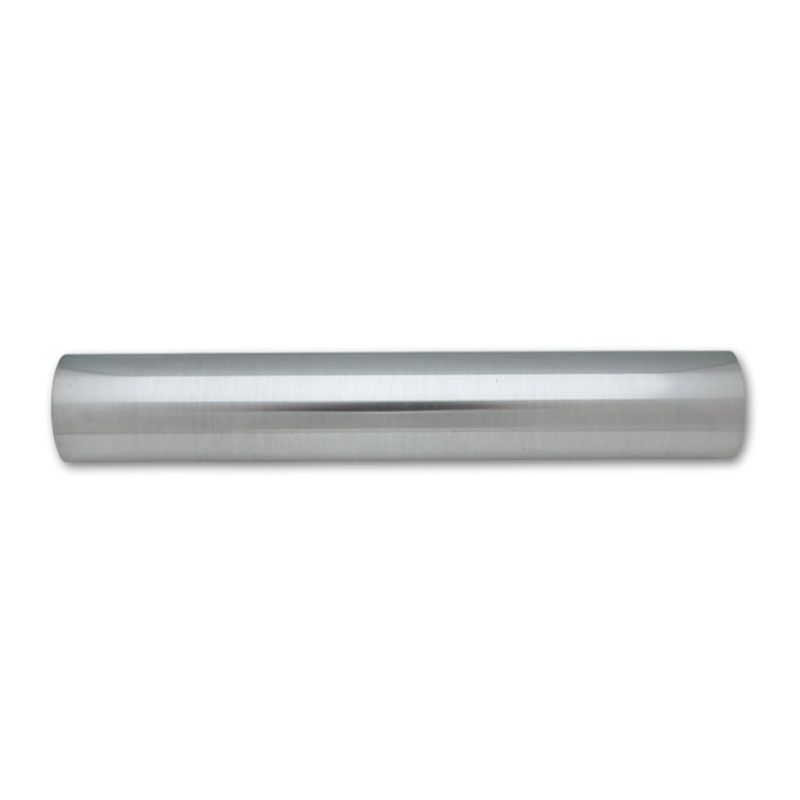 Vibrant Performance 2977 5.0 OD Polished Aluminum Straight Tubing 18 Length