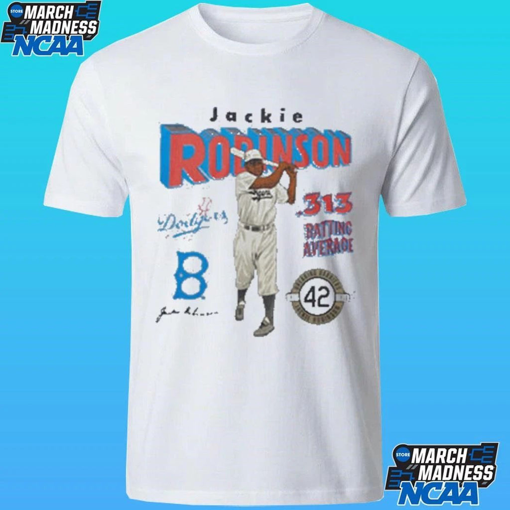 Jackie Robinson Breaking Barriers 42 Shirt