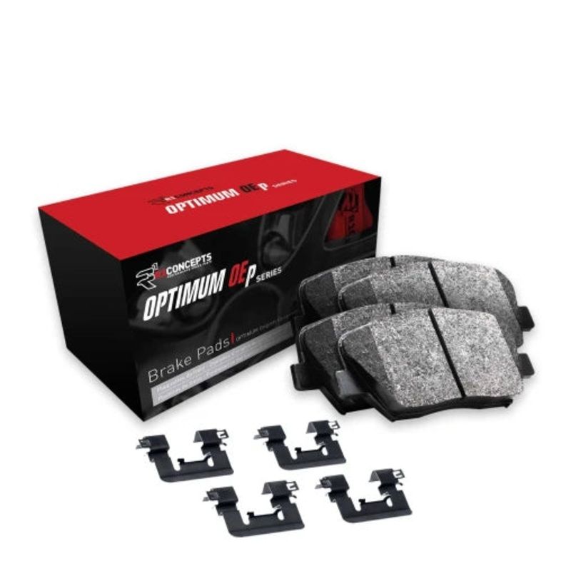R1 Concepts Front Optimum OE Pads & Hardware Kit | 2022+ Honda Civic Type-R (2552-1001-06)