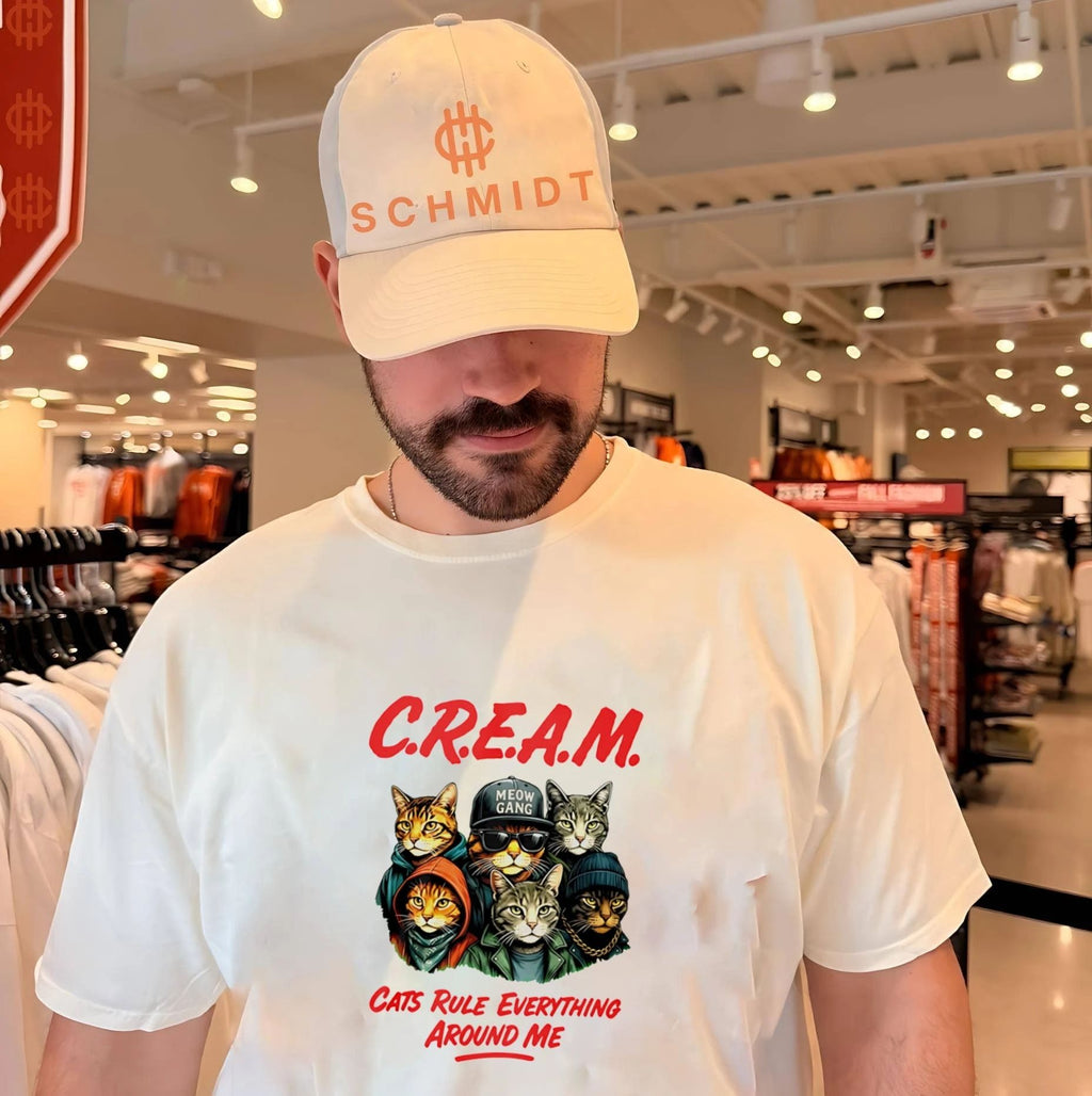 Cream Cats Rule Everything Around Me Shirt