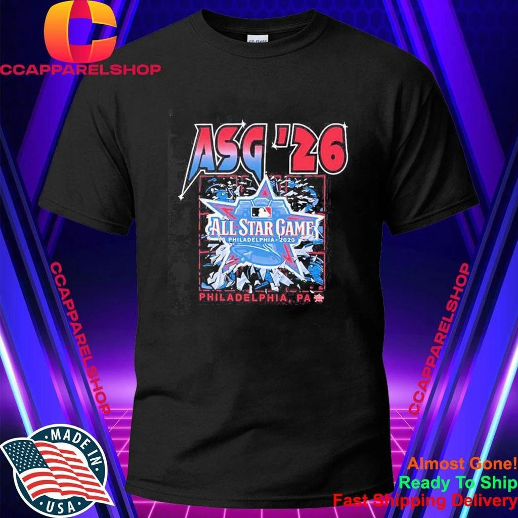 ASG 26 All Star Game Philadelphia 2026 Liberty Bell Baseball Shirt