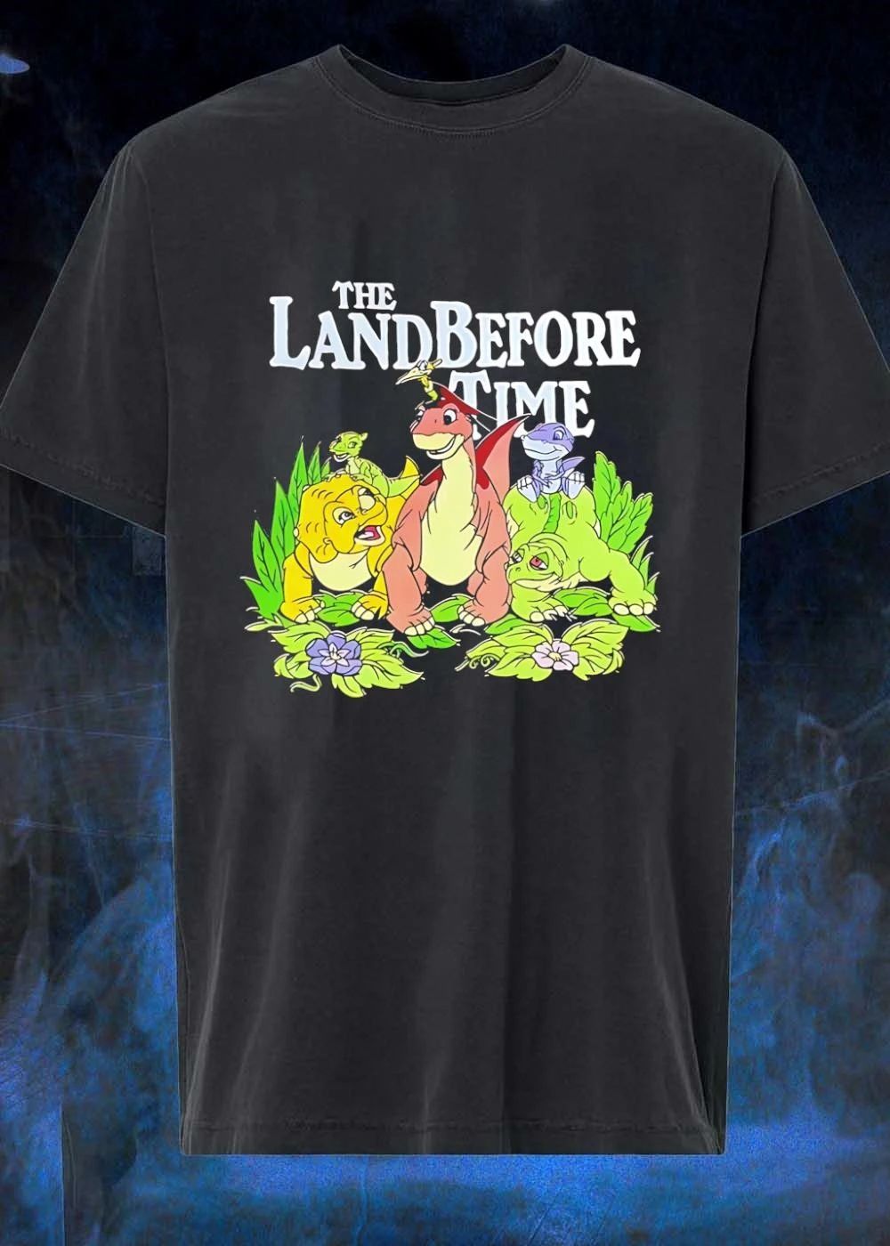 The Land Before Time Characters Illustrate Kids T-Shirt