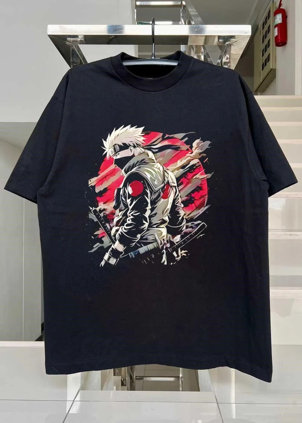 Kakashi Hatake Anime Ninja Warrior Konoha Village T-Shirt