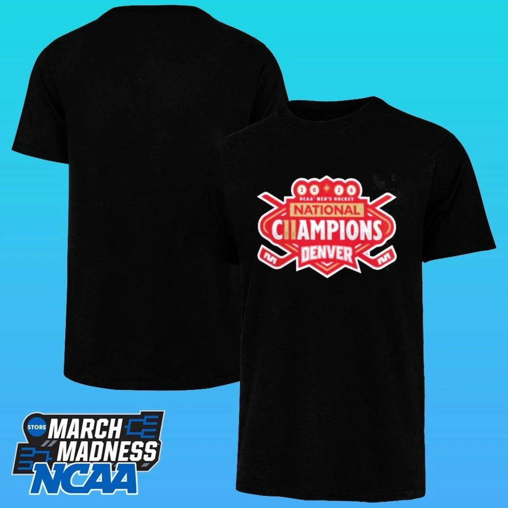 Denver Pioneers 2026 NCAA Frozen Four Men’s Ice Hockey National Champions Logo Shirt