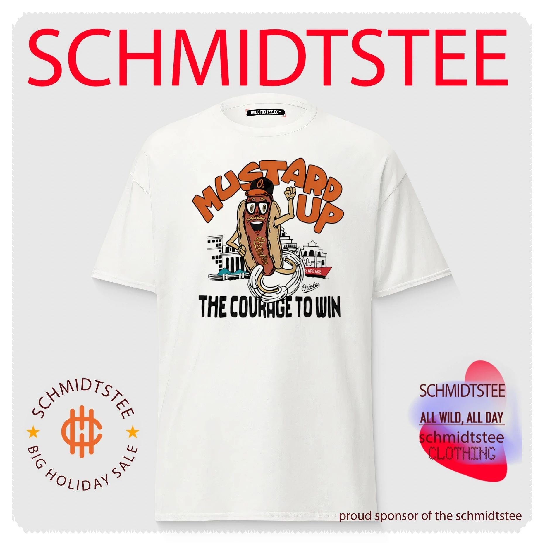 Mustard up the courage to win shirt