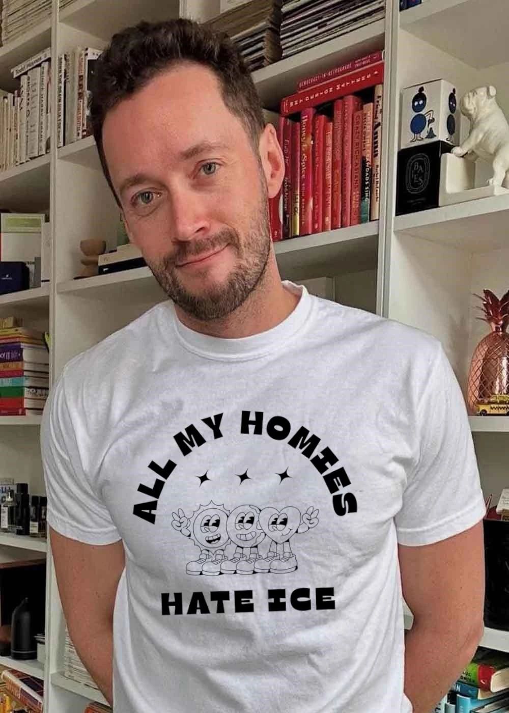 All My Homies Hate Ice Sun Earth Heart T-Shirt