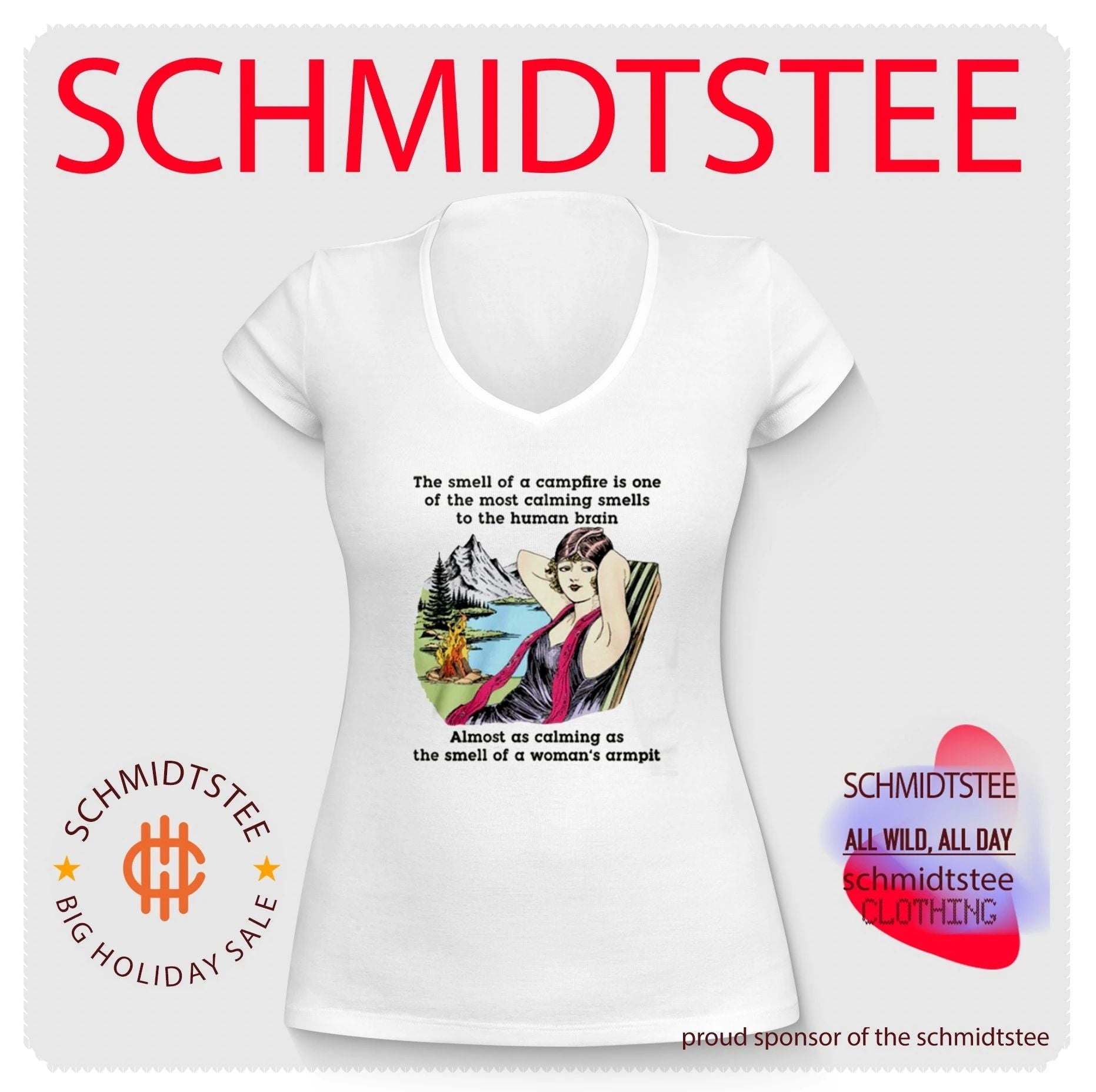 The smell of a campfire is one of the most calming smells shirt