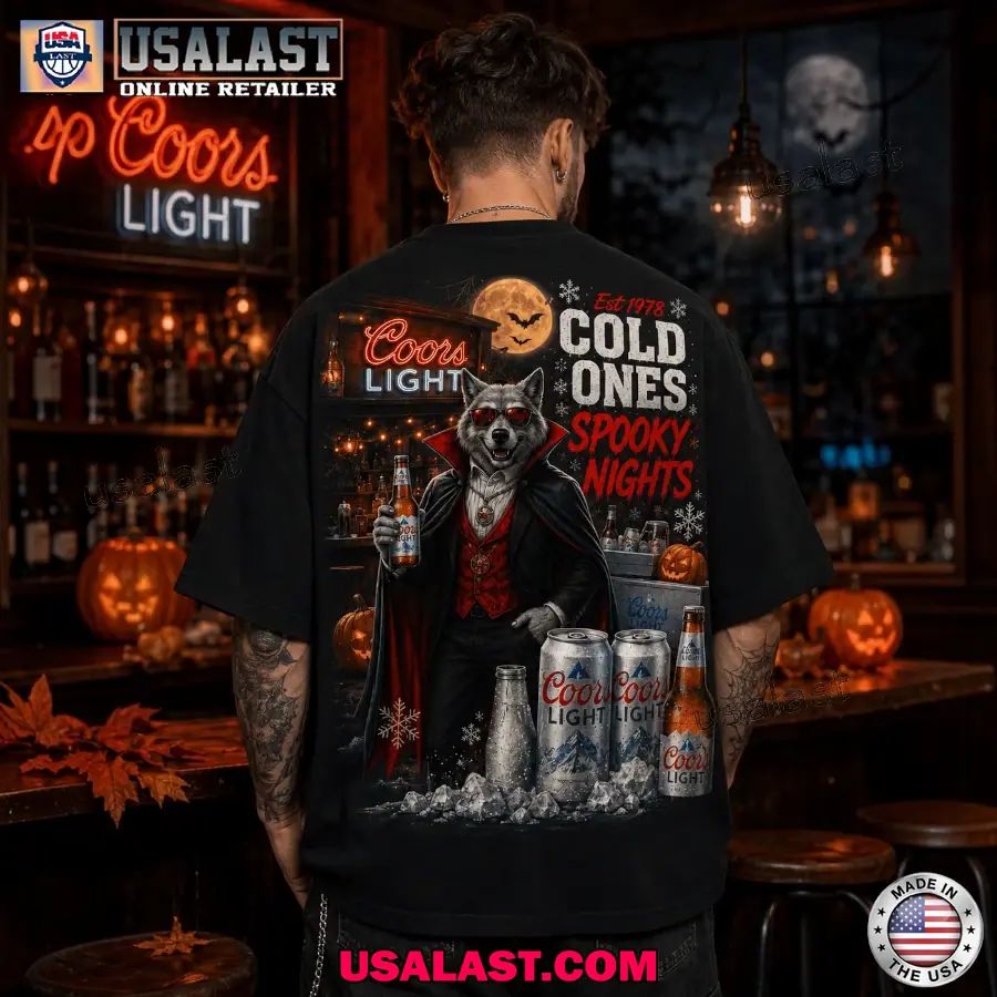 Coors Light Cold Ones Spooky Night Halloween 2026 T-Shirt