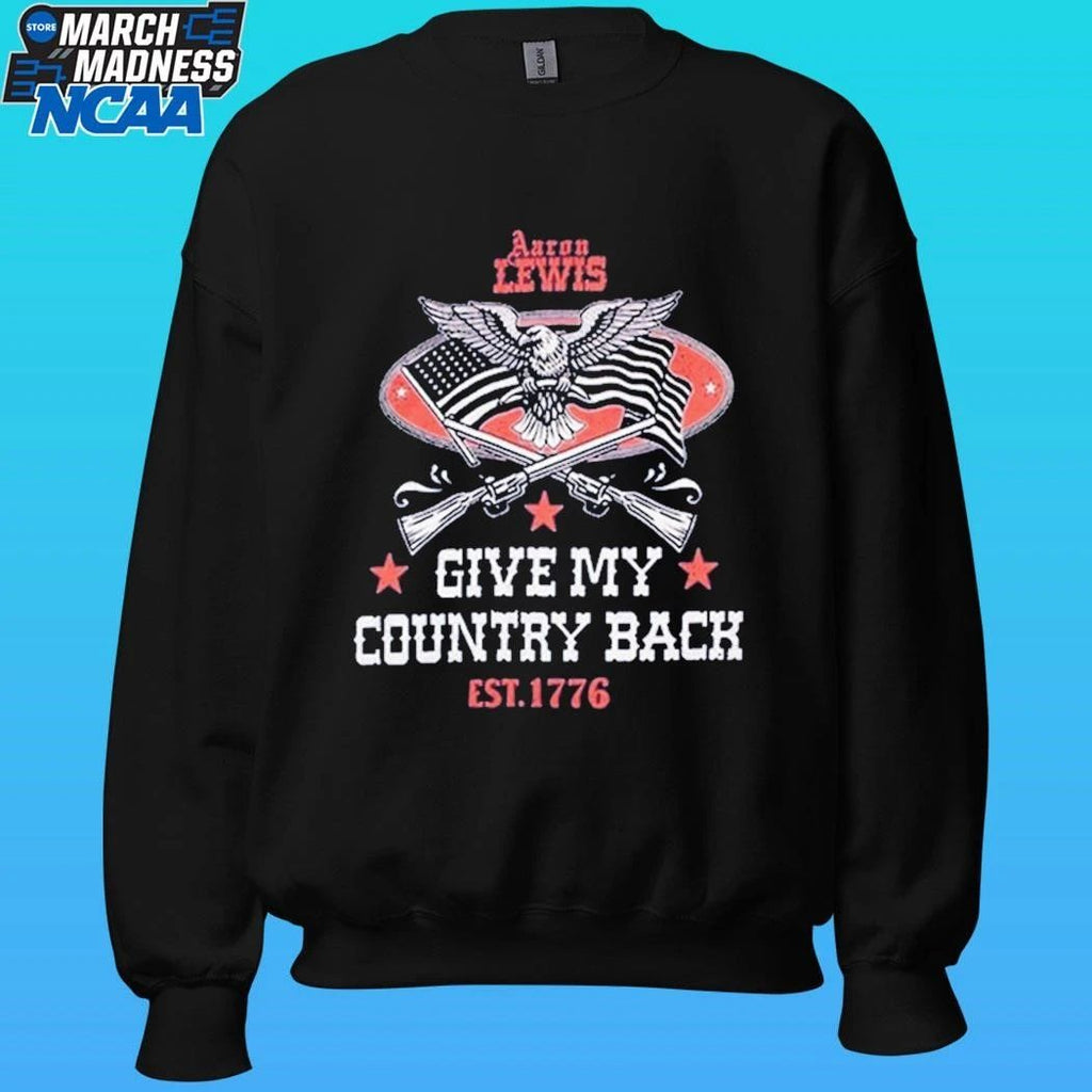 Aaron Lewis Give My Country Back Est. 1776 Shirt