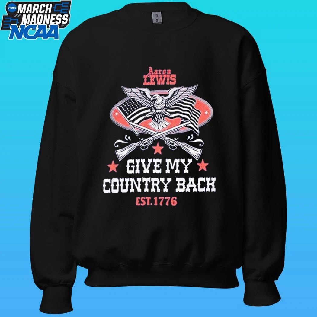 Aaron Lewis Give My Country Back Est. 1776 Shirt