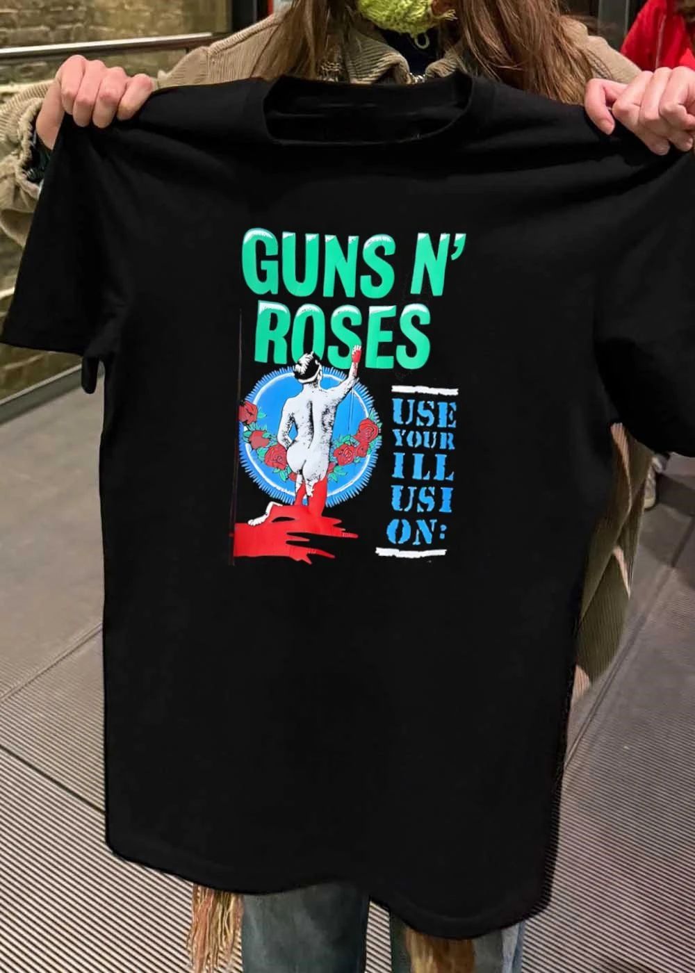Use your Illusion album artwork nude figure Guns N Roses Guns N Roses Use your Illusion on shirt