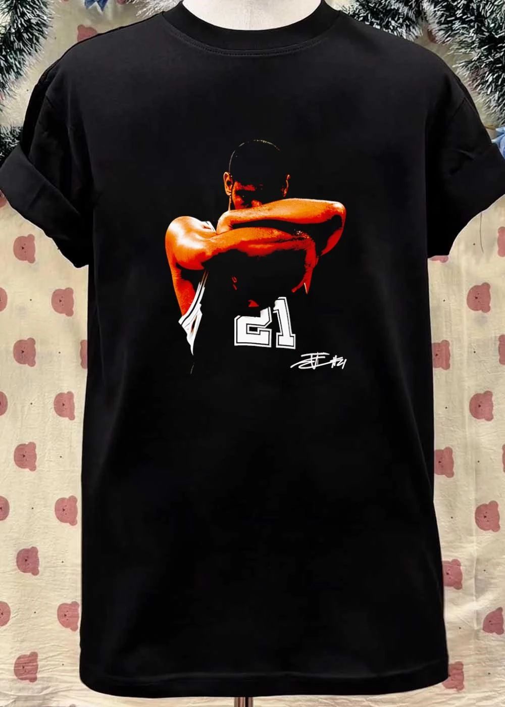 Tim Duncan San Antonio Spurs NBA 21 TD 21 shirt