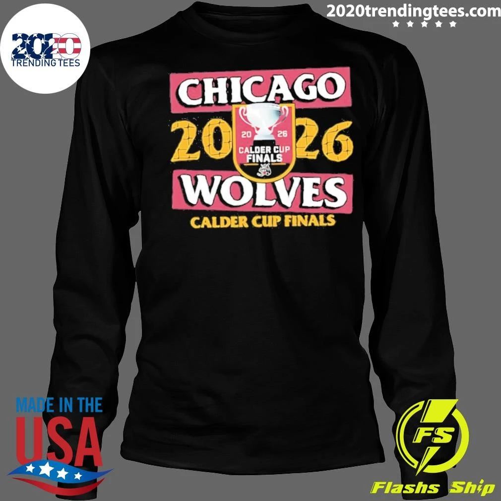 Chicago Wolves 2026 Calder Cup Finals Shirt