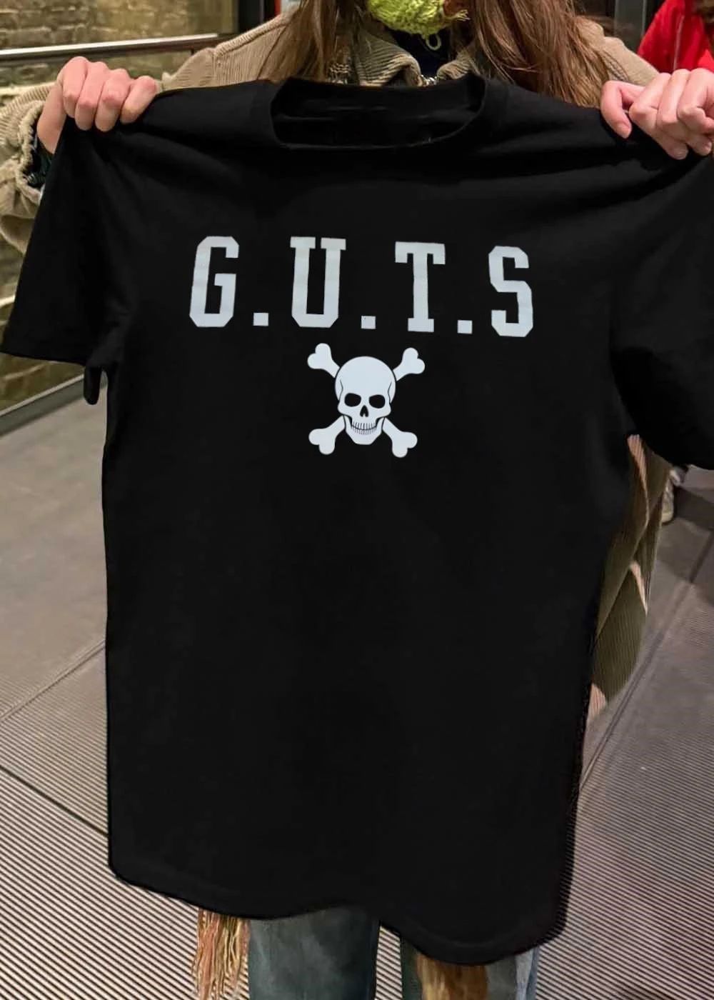Guts Skull and Crossbones Symbol shirt