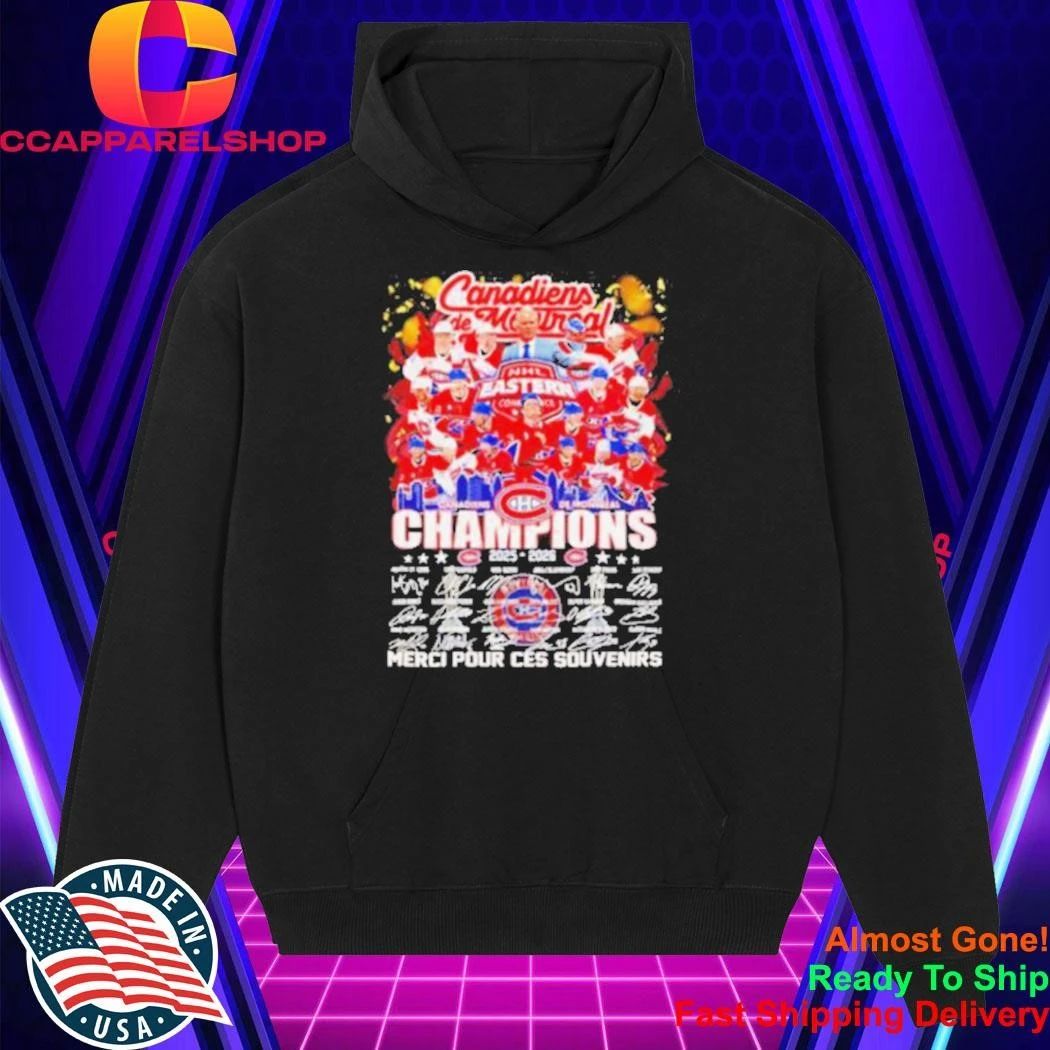 Montreal Canadiens 2025 2026 Champions Signature Roster Shirt