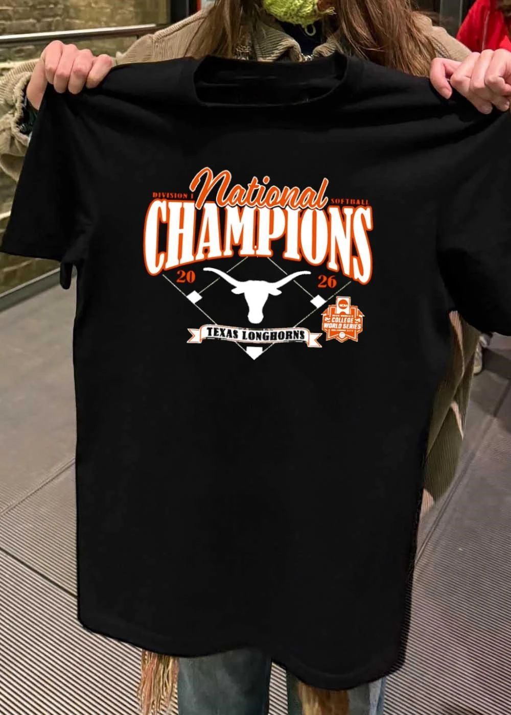 Texas Longhorns 2026 Softball National Champs Diamond shirt