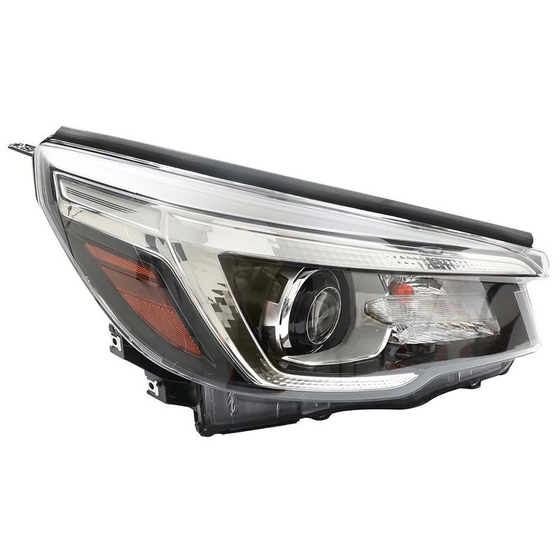Labwork Right Headlight For 2019-2020 Subaru Forester Halogen&LED w/o AFS Chrome