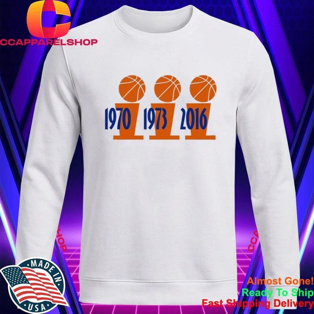 Three Championship Trophies 1970 1973 Finals 2026 Shirt